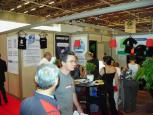 Le stand du pommier (macbidouille et mac4ever) à l'Apple Expo 2006