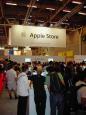 Le stand de l'Apple Store durant l'Apple Expo de 2006