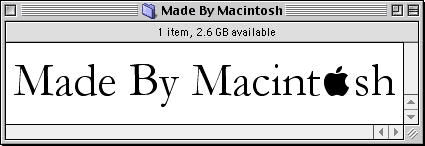 Made By Macintosh