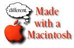 Made with a Macintosh en rouge