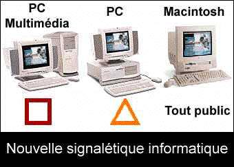 Nouvelle signalétique informatique