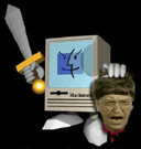 Un Mac coupe la tête à Bill Gates
