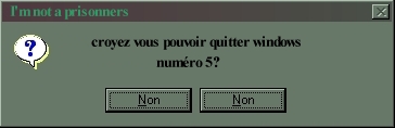 croyez vous pouvoir quitter windows numé 5