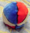 image ballon bleu blanc rouge