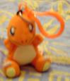 pokemon orange en forme de porte clés