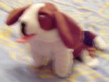 basset en peluche