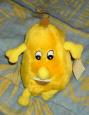 peluche fruit jaune