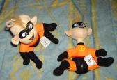 2 peluches du fils des Indestructibles