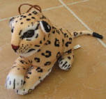 peluche d'un leopard