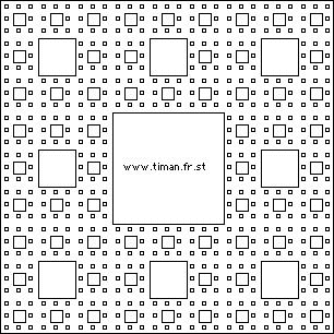 Tapis Sierpinski