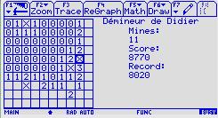 Image du Demineur pour TI-92