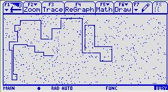 Image du jeu Snake sur TI-92